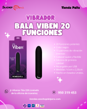 SEXSHOP69..WPP: 950319453--PAITA -- BALA PODEROSA --- VIBRADOR