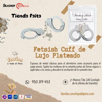 SEXSHOP69--WPP: 950319453..PATA : PLATEADO ESPOSAS... CUF