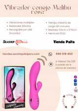 SEXSHOP69..WPP: 950319453--PAITA .. MALIBU ROSA -- VIBRADOR