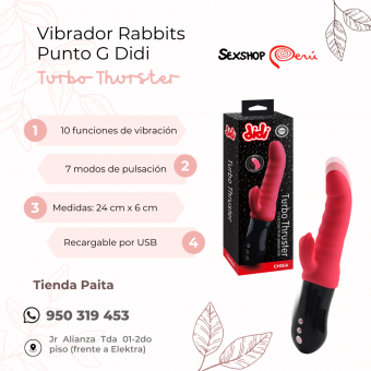 SEXSHOP69..WPP: 950319453--PAITA.. TURBO RABBIT...