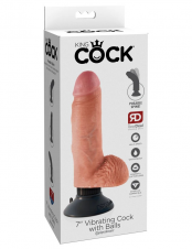 SEXSHOP69..WPP: 950319453-PAITA -- VIBRADOR _#7... KING COCK.. REALISTA