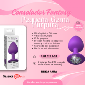 SEXSHOP69..WPP; 950319453--PAITA -- CONSOLADOR -- GEMA -- PEQUEÑA