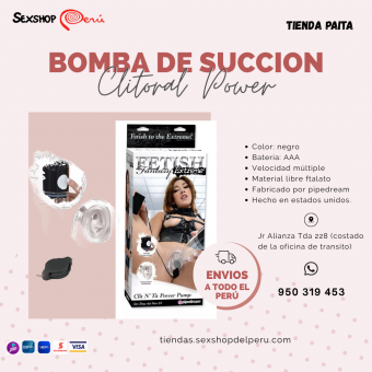 SEXSHOP69..WPP:  950319453-PAITA .. BOMBA DE SUCCION