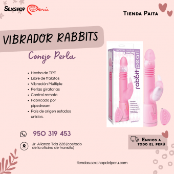 SEXSHOP69..WPP: 950319453--CONEJO PERLA..VIBRADOR  :)