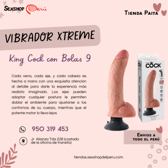 SEXSHOP69..WPP: 950319453--PAITA -- VIBRADOR CON BOLAS ... 9¨--