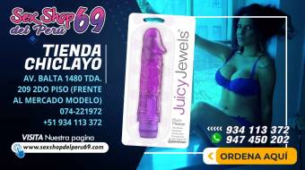 VIBRADOR JUICY JEWELS COMPLACIENTE-Tienda MIRAFLORES Av. Larco 345 Tda 120 | 1er Piso (Galería Multicentro Parque Kennedy)