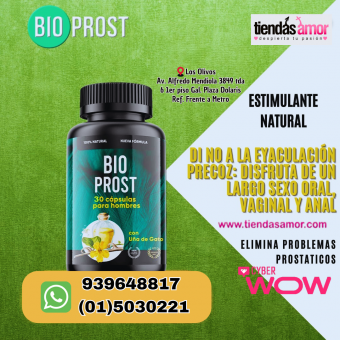 BIO PROST TE AYUDA A TENER MAS POTENCIALL