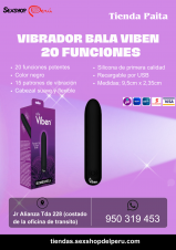 SEXSHOP69..WPP: 950319453--PAITA -- VIBEN BALA..NEGRA