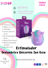 SEXSHOP69..WPP: 950319453..PAITA .. UNICORNIO ZEN ROSE.. ESTIMULADOR