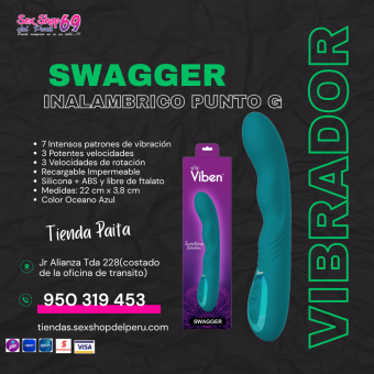 SEXSHOP69..WPP: 950319453.. PUNTO G.. COLOR OCEANO AZUL...SWAGGER