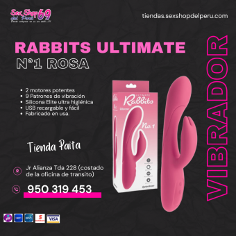 SEXSHOP69..WPP: 950319453-- ROSA-- VIBRADOR -- CONEJITO