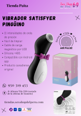 SEXSHOP69..WPP: 950319453--PINGUINO ... SATISFYER .. SUCCIONADOR