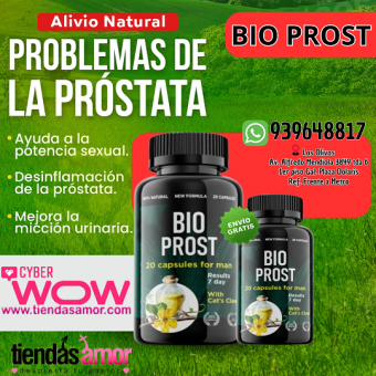 BIO PROST DESINFLAMA LA PROSTATA + POTENCIA