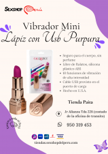 SEXSHOP69..WPP: 950319453-- VIBRADOR MINI LAPIZ --- DORADO