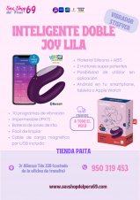 SEXSHOP69..WPP: 950 319453 ...PAITA -- SATISFYER.. DOBLE ... LILA .. VIBRADOR CLITORAL