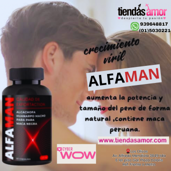 ALFAMAN RESULTADOS RAPIDOS UN PENE MÁS DURO GRANDE