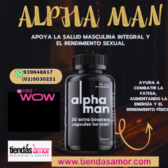 ALPHA MAN  TU COMPLEMENTO MASCULINO NATURAL