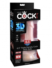 SEXSHOP69..WPP: 950319453..PAITA -- DILDO 6.5 ¨.. TRIPLE DENSITY .. CON.. BOLAS