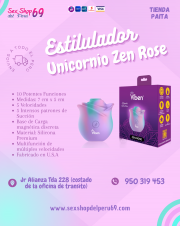 SEXSHOP69,.WPP: 950319453-PAITA --- UNICORNIO-... ESTIMULADOR ... ZEN ROSE