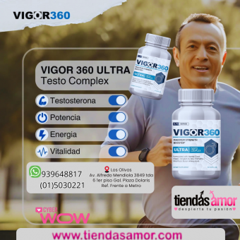 Vigor 360 trabaja sobre el organismo para mejorar la función sexual