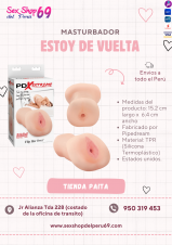 SEXSHOP69..WPP: 95039453-PAITA ... MASTURBADOR .. ESTOY DE VUELTA .. DOBLE ORIFICIO