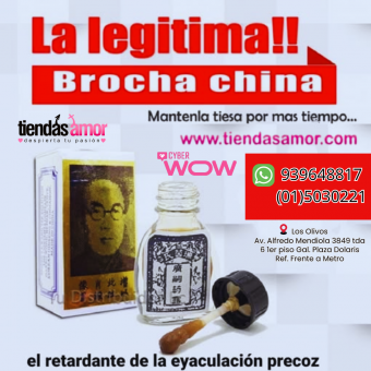 Retardante Masculino Brocha China