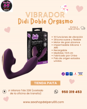 SEXSHOP69..WPP: 950319453-PAITA --- DIDI DOBLE... ORGASMOS .. VIBRACIONES