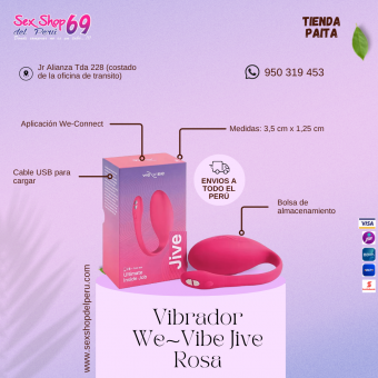 SEXSHOP69--WPP: 950319453--PAITA -- WE VIBE--- VIBRADOR