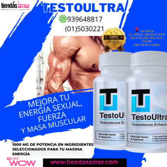 TestoUltra es un suplemento innovador y 100% natural,