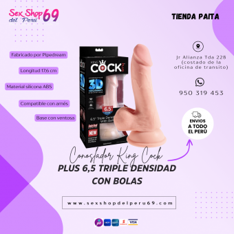 EXSHOP69..WPP:TRIPLE DENSIDAD .. 6.5 ¨..DILDOS