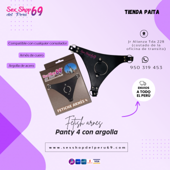 SEXSHOP69..WPP:950319453-PAITA -- ARNES 4.. ARGOLLA DE ACERO -- UNIVERSAL