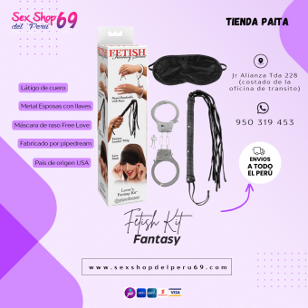 SEXSHOP69..WPP: 950319453..PAITA -- --- KIST DE 3 PIEZAS PARA BONDAGE