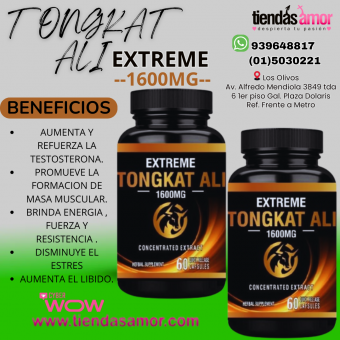 Tongkat Ali Extreme – Nutrición Sexual Forte